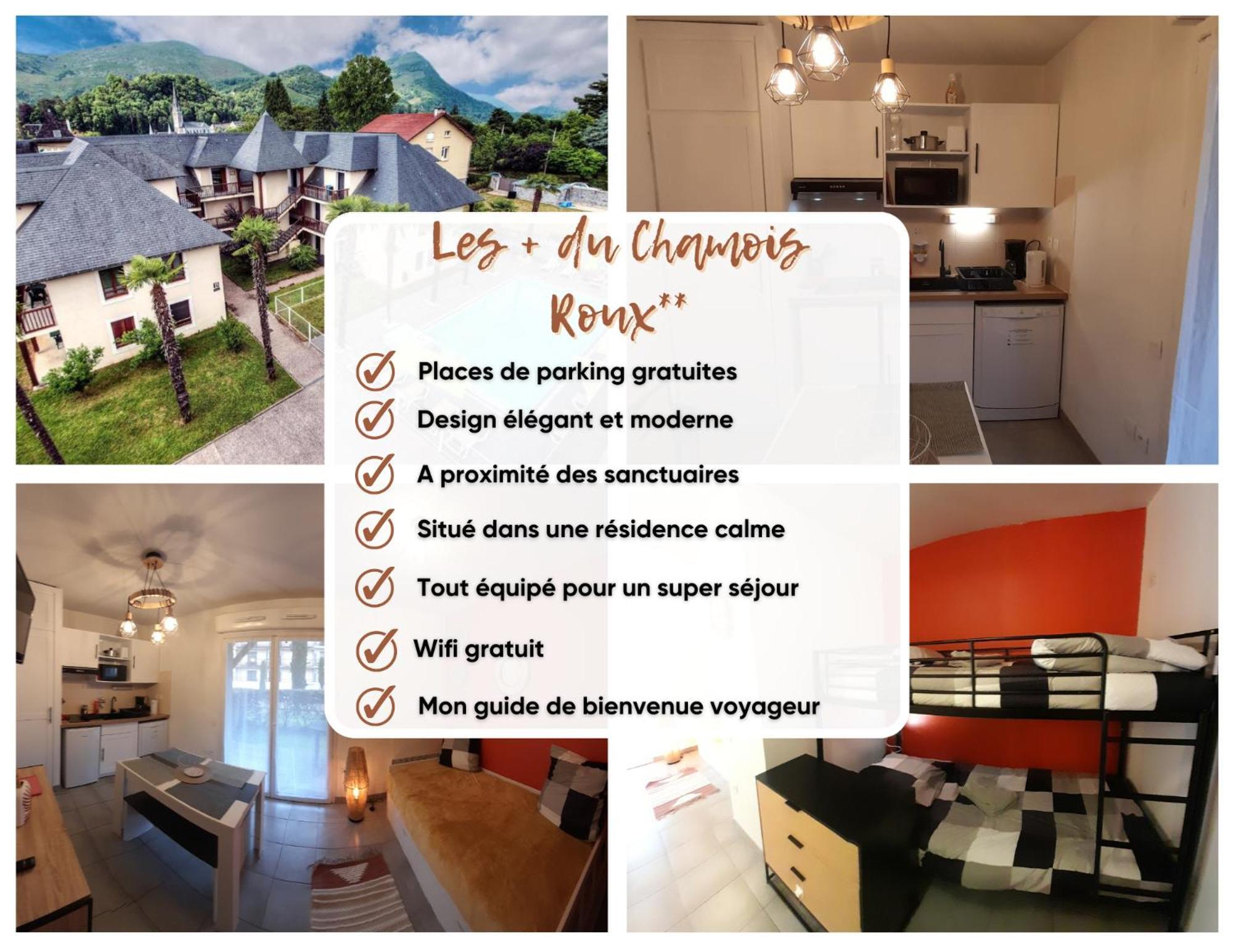 Appartement Du Chamois Roux, Dans Residence De Tourisme 3 Etoiles ルルド エクステリア 写真